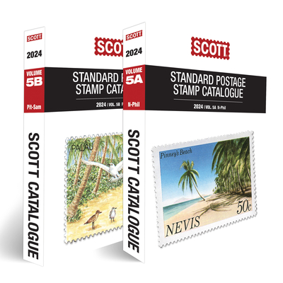 2024 Scott Stamp Postage Catalogue Volume 5: Cover Countries N-Sam (2 Copy Set): Scott Stamp Postage Catalogue Volume 5: Countries N-Sam - Bigalke, Jay, and Jim Kloetzel (Consultant editor), and Snee, Chad