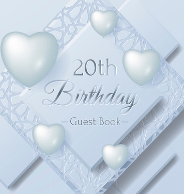 20th Birthday Guest Book: Keepsake Gift for Men and Women Turning 20 - Hardback with Funny Ice Sheet-Frozen Cover Themed Decorations & Supplies, Personalized Wishes, Sign-in, Gift Log, Photo Pages - Lukesun, Luis