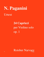 24 Capricci per Violino solo op.1: Urtext - Paganini: 24 Caprices