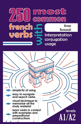 250 Most Common French Verbs with Interpretation, Conjugation, Usage - Kurmanali, Arstan