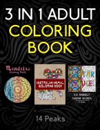 3 Adult Coloring Books in 1: Kid Friendly Swear Words, Mandalas, Australian Animals