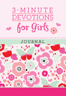 3-Minute Devotions for Girls Journal
