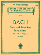 30 Two- And Three-Part Inventions: Schirmer Library of Classics Volume 16 Piano Solo