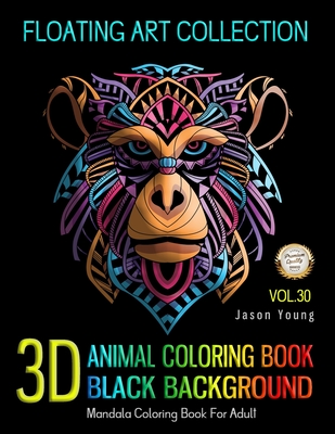 Adult Coloring Books - Animals, Geometric Shapes with Mandala