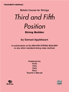 3rd and 5th Position String Builder: A Continuation of the Belwin String Builder or Any Other Standard String Class Method - Bass