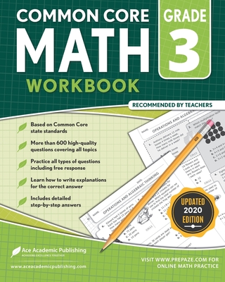 3rd Grade Math Workbook: Common Core Math Workbook - Publishing, Ace Academic