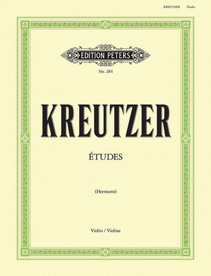 42 Etudes (Caprices) for Violin - Kreutzer, Rodolphe (Composer)