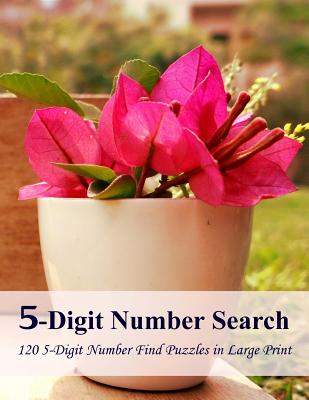 5-Digit Number Search: 120 5-Digit Number Find Puzzles in Large Print - Puzzlefast