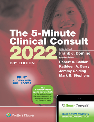 5-Minute Clinical Consult 2022 - Domino, Frank J., Dr., MD, and Barry, Kathleen, Dr., MD (Editor), and Baldor, Robert A., Dr., MD (Editor)