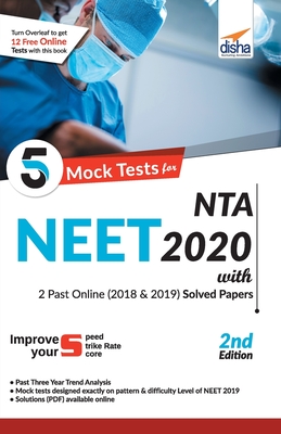 5 Mock Tests for NTA NEET 2020 with 2018 & 2019 Question Papers - 2nd Edition - Disha Experts
