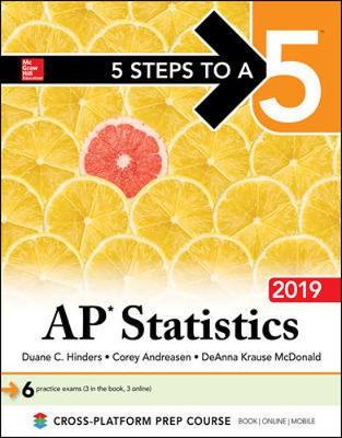 5 Steps to a 5: AP Statistics 2019 - Hinders, Duane C