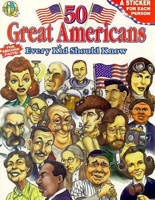 50 Great Americans Sticker Book - McClanahan (Editor)