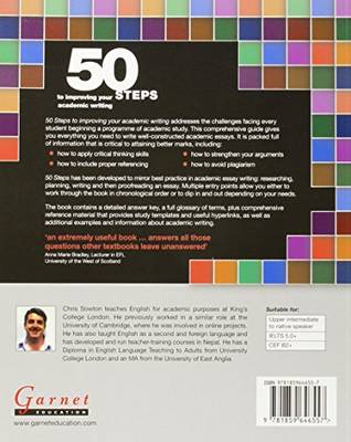 50 Steps to Improving Your Academic Writing Study Book - Sowton, Chris