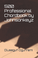 500 Professional Chordbook by Johnsonkeyz