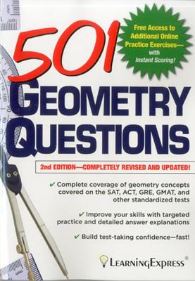 501 Geometry Questions - LLC, Learning Express