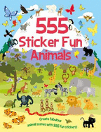 555 Sticker Fun - Animals Activity Book