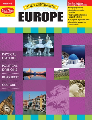 7 Continents: Europe, Grade 4 - 6 Teacher Resource - Evan-Moor Educational Publishers