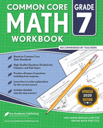7th Grade Math Workbook: Common Core Math Workbook