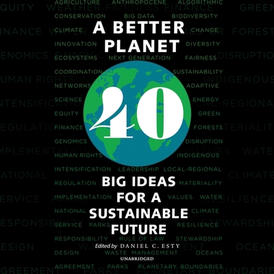 A Better Planet: Forty Big Ideas for a Sustainable Future - Esty, Daniel C, and Burke, Ingrid C (Foreword by)