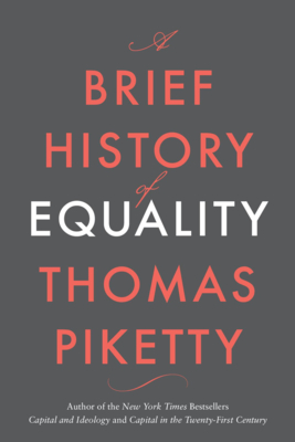 A Brief History of Equality - Piketty, Thomas, Professor, and Rendall, Steven (Translated by)