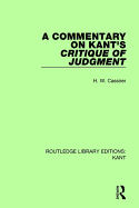 A Commentary on Kant's Critique of Judgement