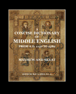 A Concise Dictionary of Middle English: From A.D. 1150 to 1580