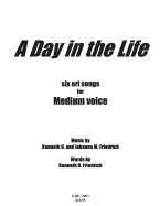 A Day in the Life-Medium Voice