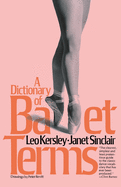 A dictionary of ballet terms