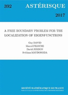 A Free Boundary Problem for the Localization of Eigenfunctions