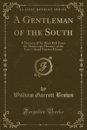 A Gentleman of the South: A Memory of the Black Belt from the Manuscript Memoirs of the Late Colonel Stanton Elmore (Classic Reprint)