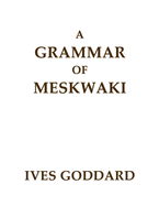 A Grammar of Meskwaki