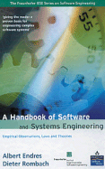 A Handbook of Software and Systems Engineering: Empirical Observations, Laws and Theories