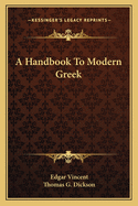 A Handbook to Modern Greek