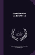 A Handbook to Modern Greek