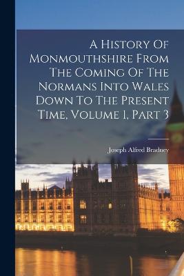 A History Of Monmouthshire From The Coming Of The Normans Into Wales Down To The Present Time, Volume 1, Part 3 - Bradney, Joseph Alfred