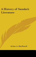 A History of Sanskrit Literature