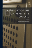 A History of the University of Oxford