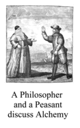 A Philosopher and a Peasant discuss Alchemy