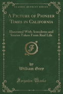 A Picture of Pioneer Times in California: Illustrated with Anecdotes and Stories Taken from Real Life (Classic Reprint)
