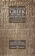A Selection of Greek Historical Inscriptions to the End of the Fifth Century B.C.