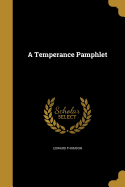 A Temperance Pamphlet