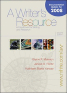 A Writer's Resource (Spiral) - MLA / APA / CSE Update