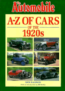 A-Z of Cars of the 20s
