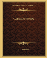 A Zola Dictionary