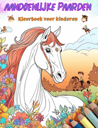 Aandoenlijke paarden - Kleurboek voor kinderen - Creatieve en grappige sc?nes van lachende paarden: Charmante tekeningen die creativiteit en plezier voor kinderen stimuleren