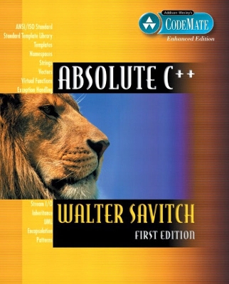 Absolute C++ Codemate Enhanced Edition - Savitch, Walter