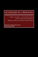 Academia in Upheaval