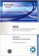 ACCA F2 Management Accounting MA: Complete Text