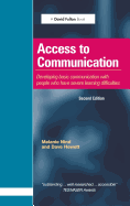 Access to Communication: Developing the Basics of Communication with People with Severe Learning Difficulties Through Intensive Interaction