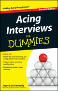 Acing Interviews for Dummies